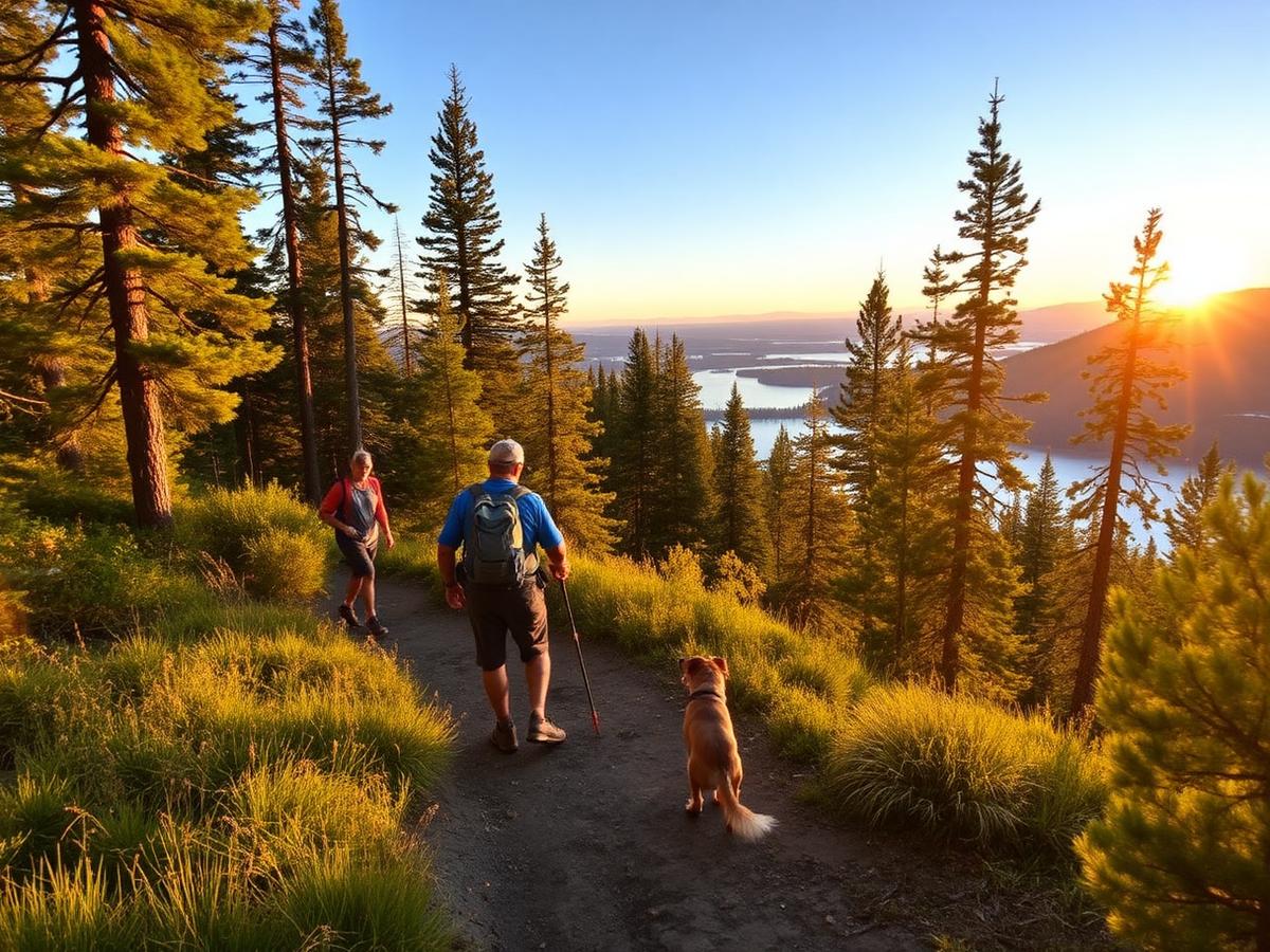 Kettle Valley trails near 321 Stellar Drive